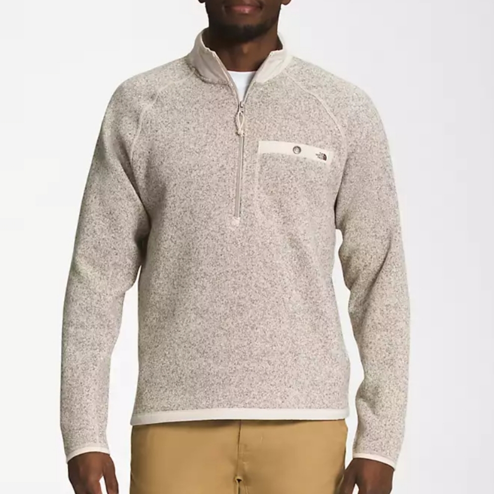 NWT • GREY The North Face Men’s Gordon Lyons ¼-Zip - Mens L